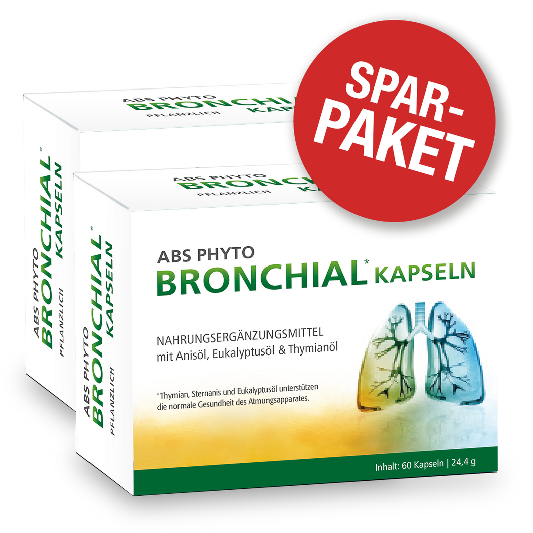 Sparpaket: 2x Bronchial-Kapseln 60 Stück