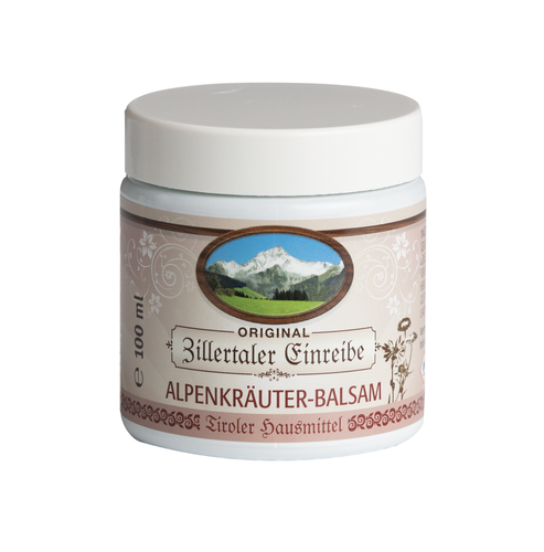 Zillertaler Alpenkräuter-Balsam 100ml